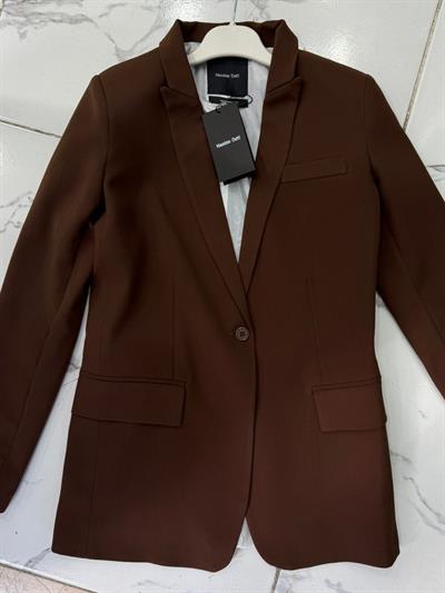 MSM Dutti Kahve Blazer Ceket