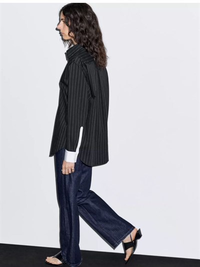 MSM Dutti kahve gömlek