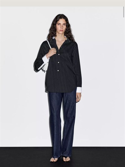 MSM Dutti Lacivert Gömlek