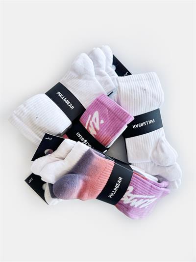 PBear 3lü Set Spor Havlu Çorap Karışık Renk