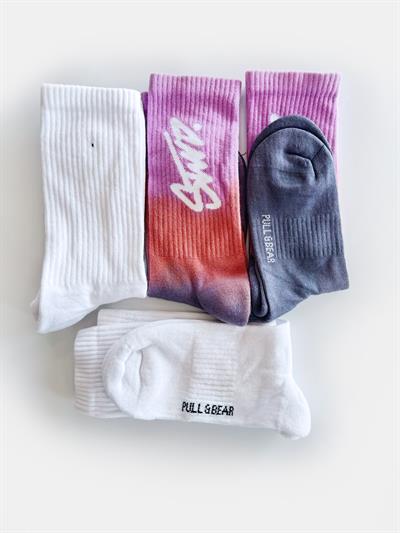 PBear 3lü Set Spor Havlu Çorap Karışık Renk