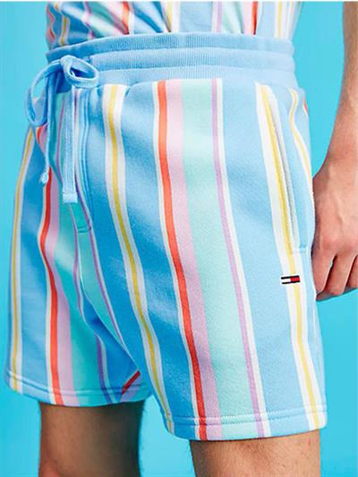 TMY Erkek Çizgili Şort