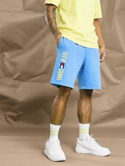 TMY Mavi Erkek Penye Şort