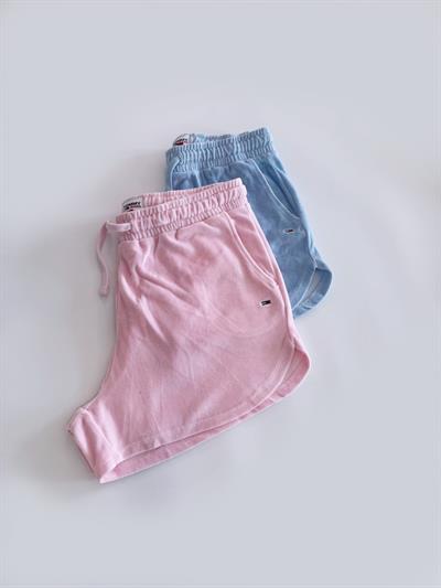 TMY Toz Pembe Havlu Şort Kadın 