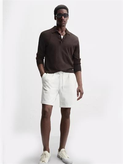 ZRA Ekru Bermuda Şort