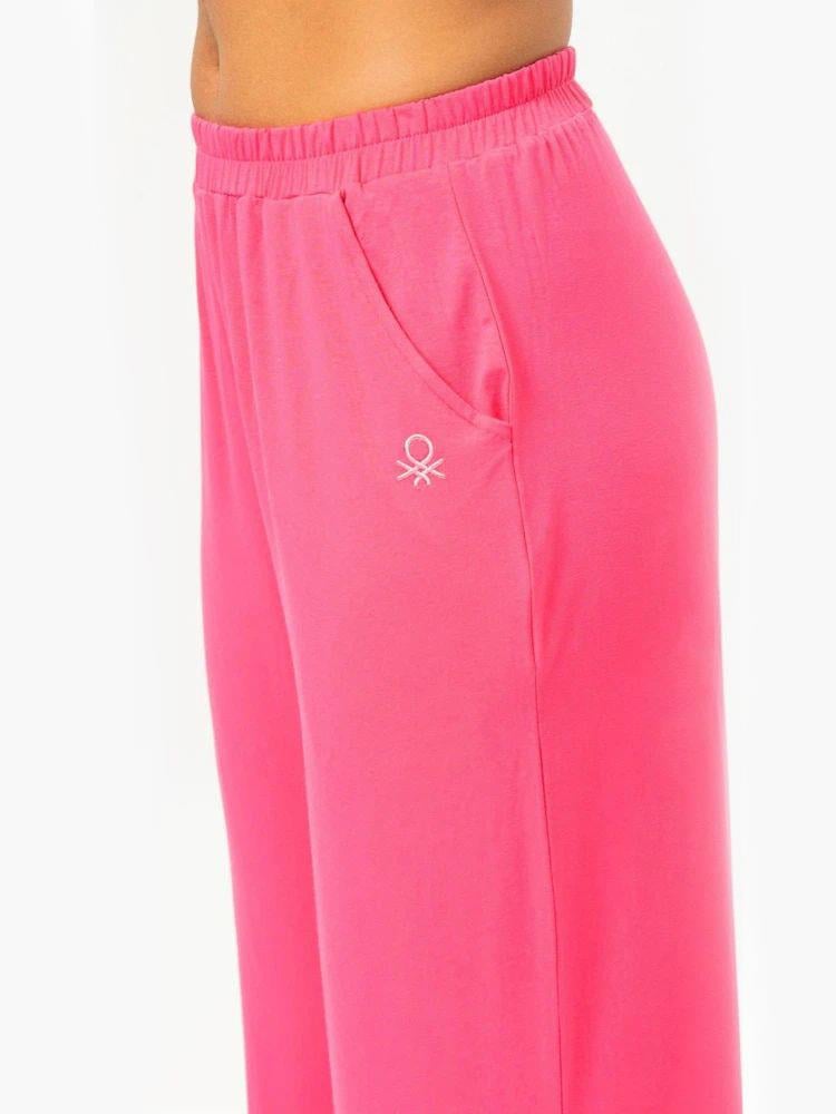 Benetton Pembe Kadın Pijama Alt