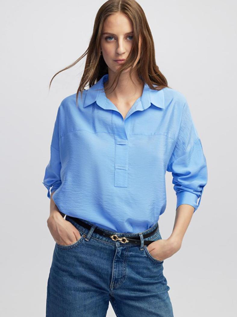 İPKYOL Mavi Gömlek