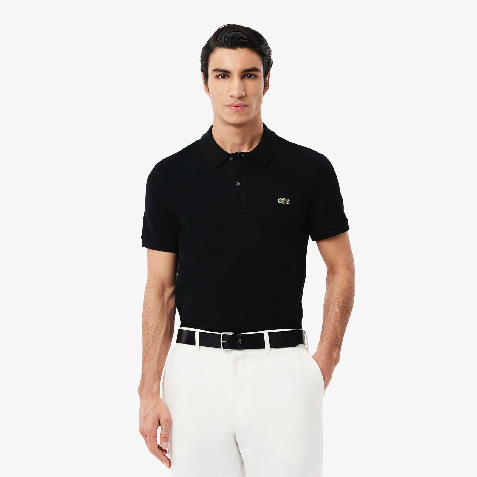 LCS Siyah Polo Yaka Tişört