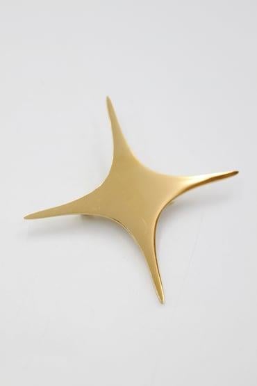 BroşÇelik Yıldız Broş - Gold