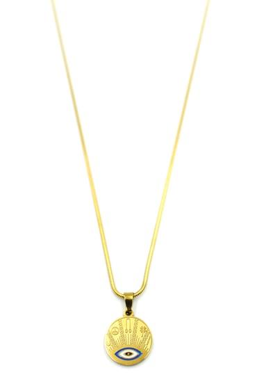 KolyeGöz Kolye 60cm - Gold