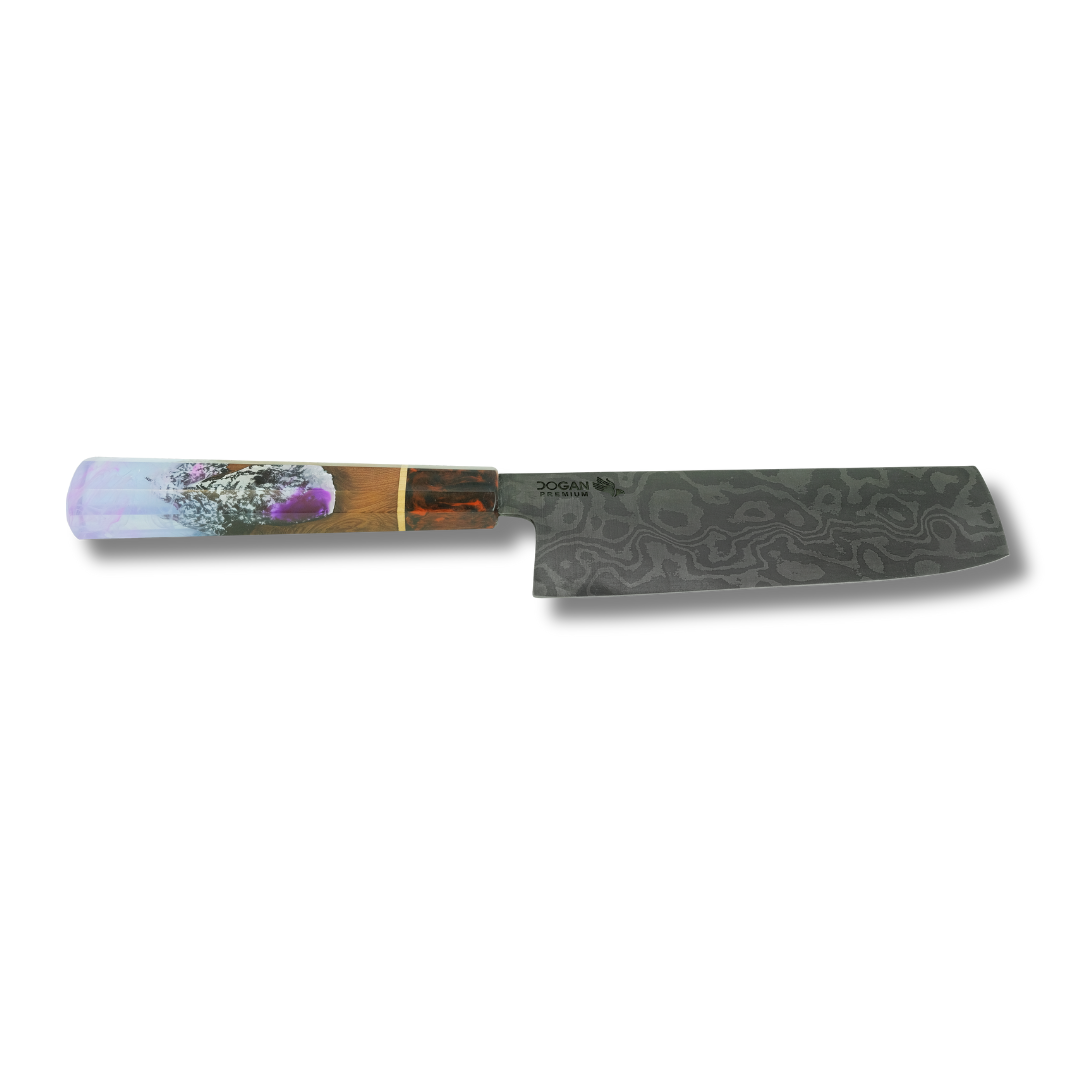 Damascus Nakiri Şef Bıçağı