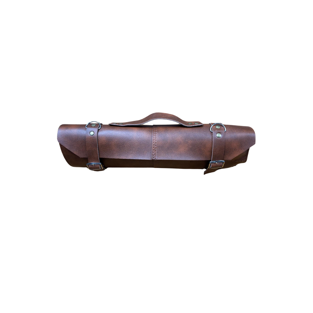 Doğan Çiftel 6 lı Deri Çanta Bıçak Seti