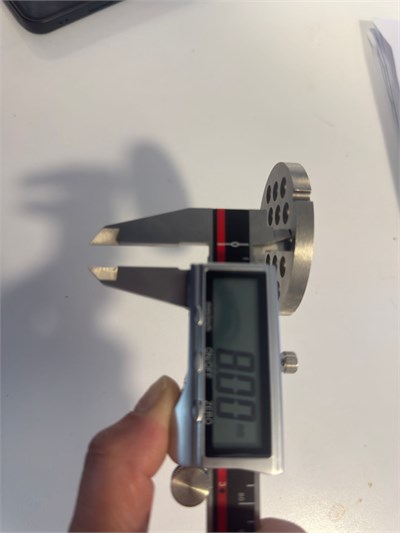 06  No Et Kıyma Makinesi Aynası  08 MM 