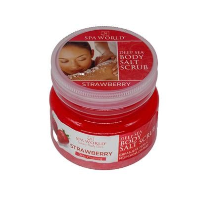 Strawberry Deap Sea Body Salt Scrub (ÇİLEK AROMALI VÜCUT TUZ PEELİNG) 500 ml