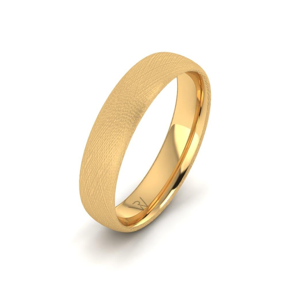 Klassische Herren-Eheringe Affinara Gelbgold 