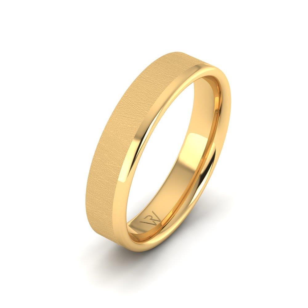 Klassische Eheringe für Herren Infinityre Gelbgold 