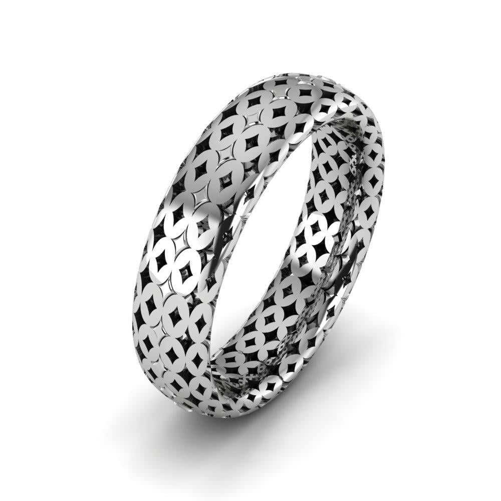 Silberne Eheringe für Herren von Joy Grove  