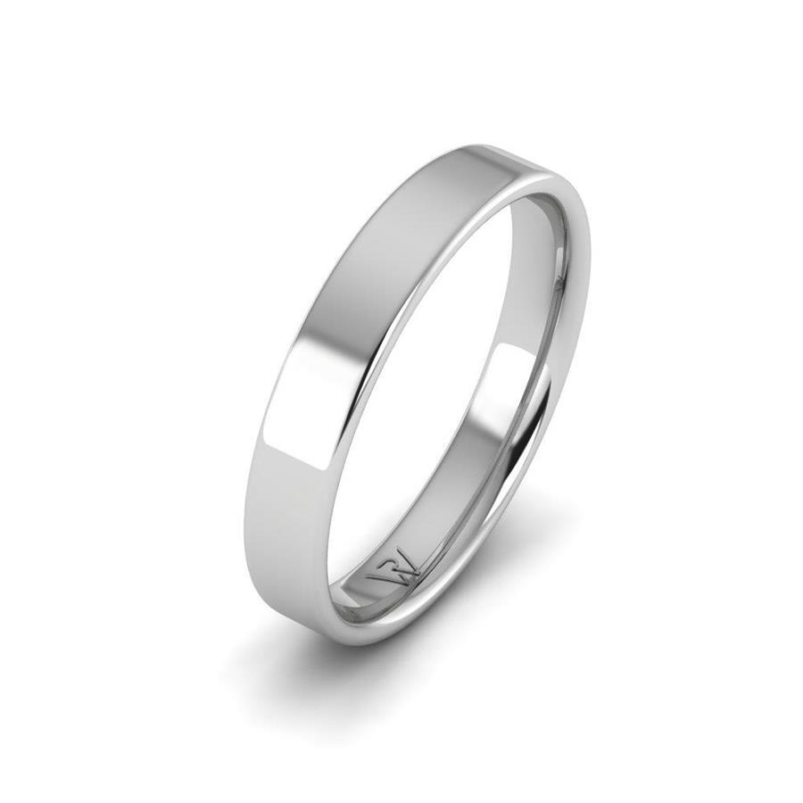 Platin-Eheringe für Herren BlissLoop Crystal von Swarovski