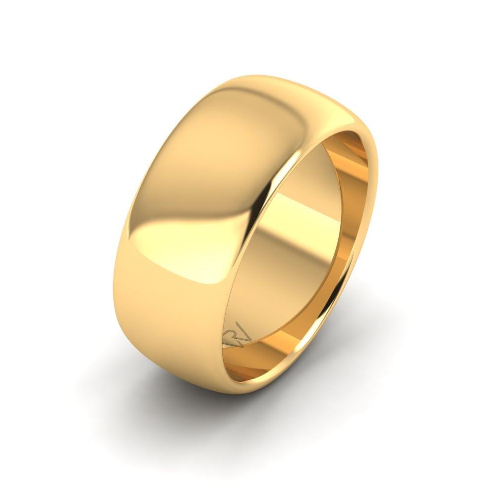 Klassische Eheringe für Damen Séduction Gelbgold 