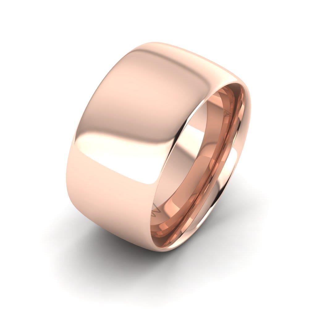 Klassische Eheringe für Damen, zartes Roségold 