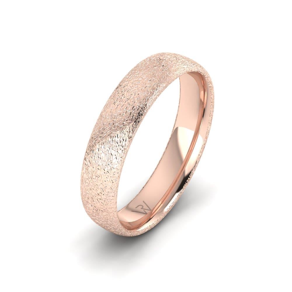 Klassische Herren-Eheringe Blissify Rose Gold 