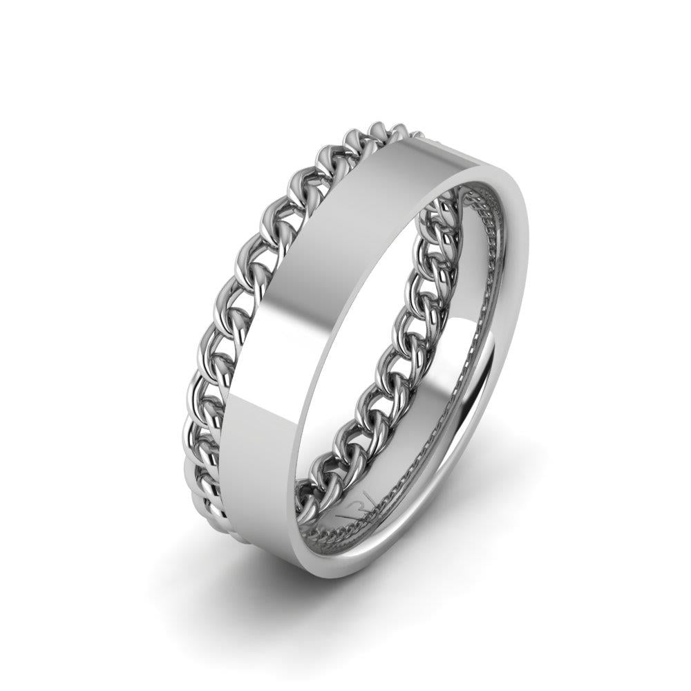 Devotiondazzle Herren-Eheringe aus Silber  