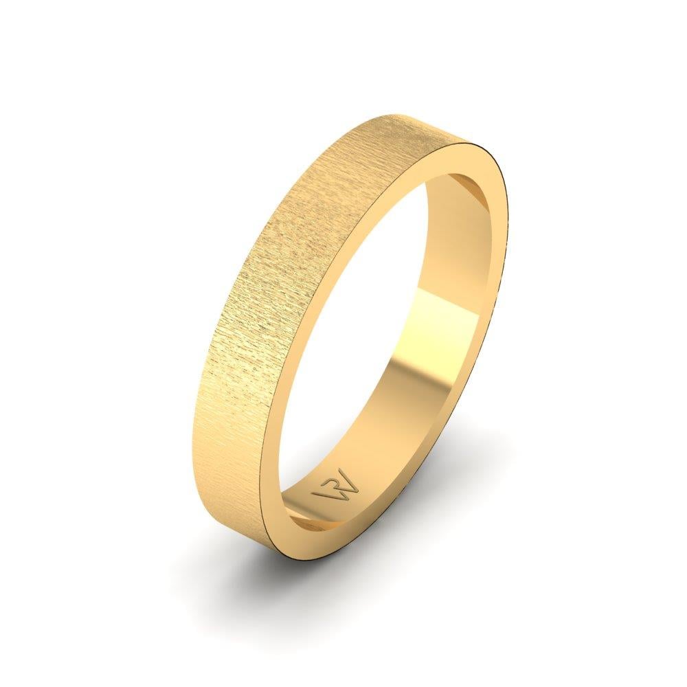Moderne Herren-Eheringe EternalSparkle Gelbgold 