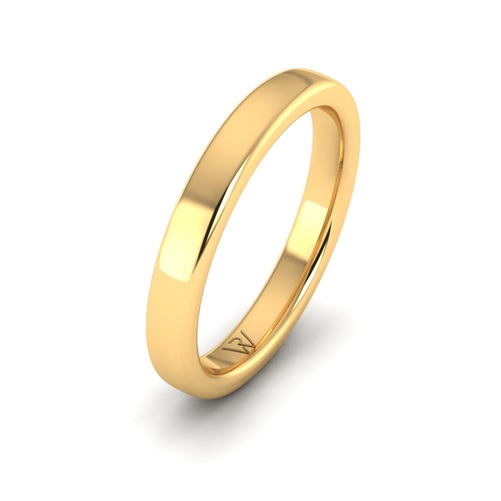 Klassische Eheringe für Männer EternalWish Gelbgold 