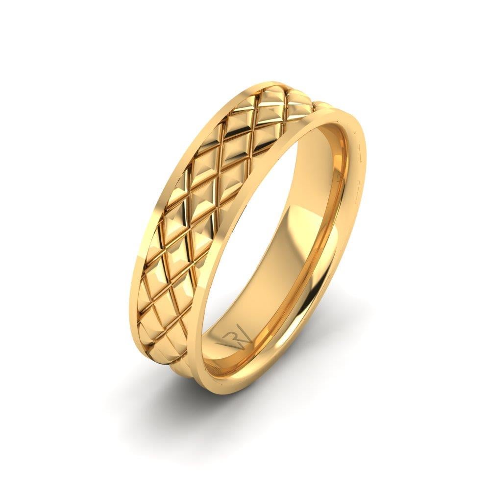 Moderne Eheringe für Damen Evermore Gelbgold 