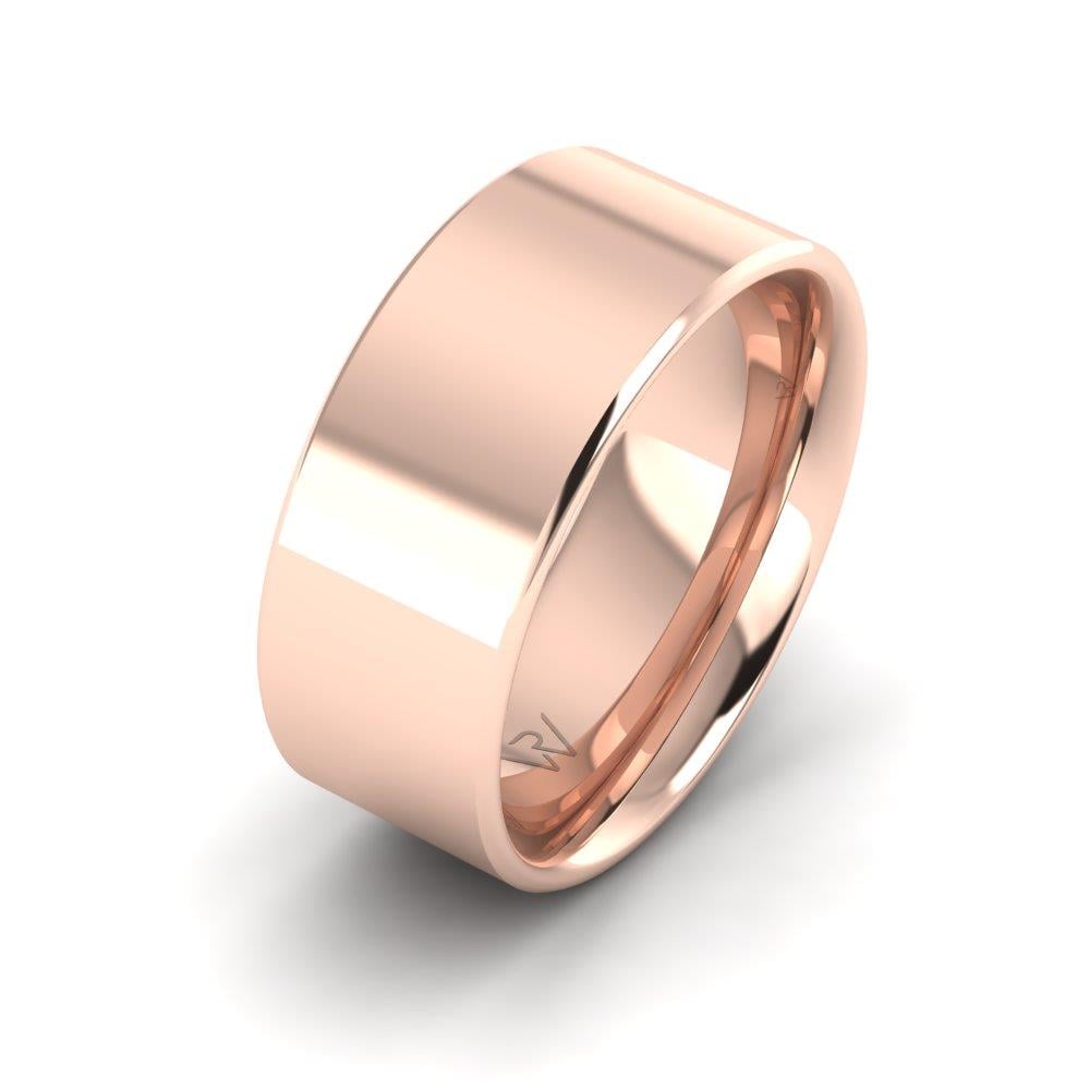 Klassische Eheringe für Damen Féérie Roségold 