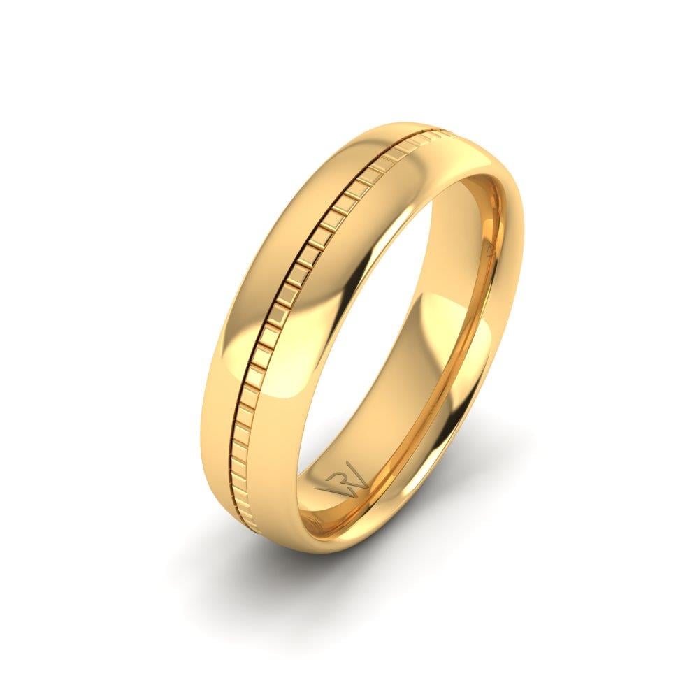 Klassische Damen-Eheringe Harmonia Gelbgold 