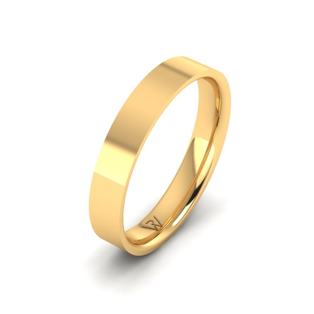 Klassische Herren-Eheringe Loveblaze Gelbgold 
