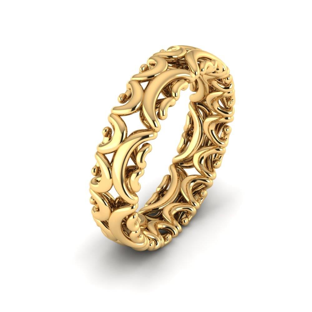 Moderne Eheringe für Herren Lovegrove Gelbgold 