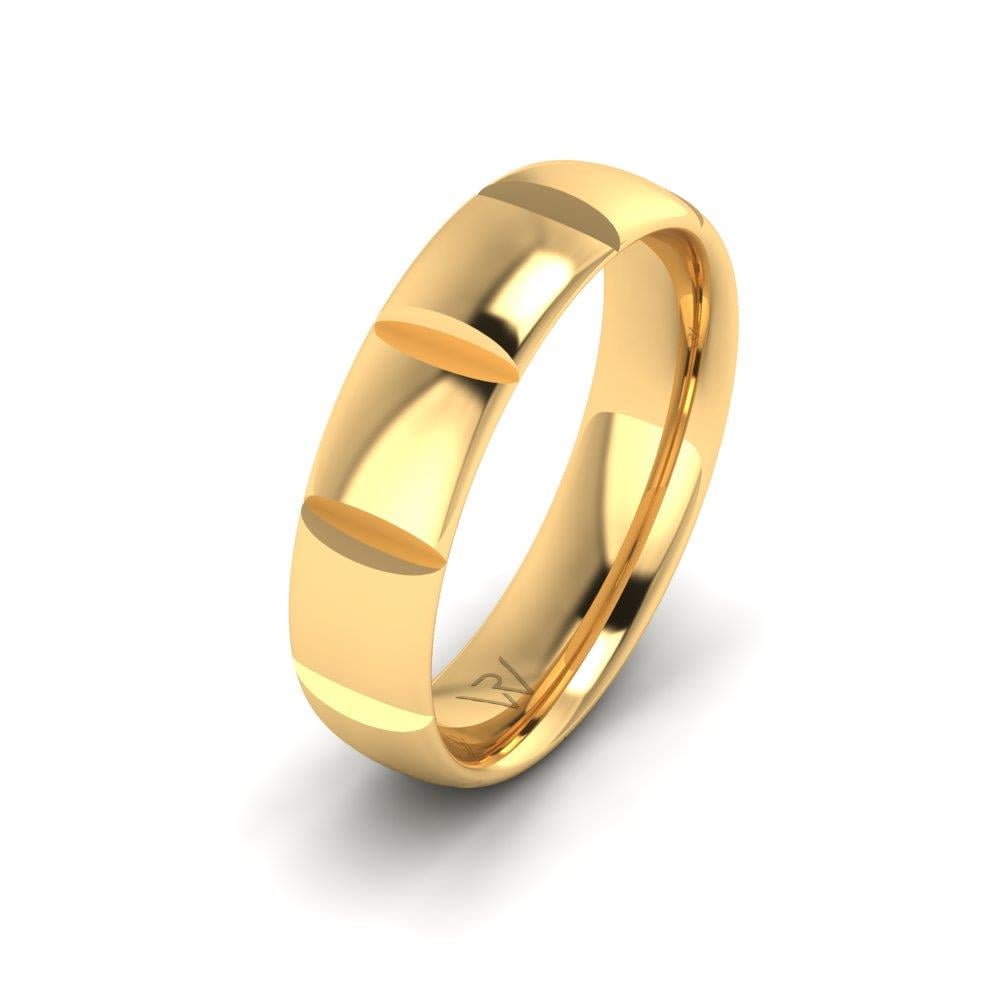 Moderne Eheringe für Damen LoveLuminance Gelbgold 
