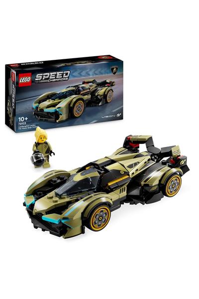 ® Speed Champions Lamborghini Lambo V12 Vision GT Süper Araba 76923 –10 Yaş ve Üzeri Set(230 P.)