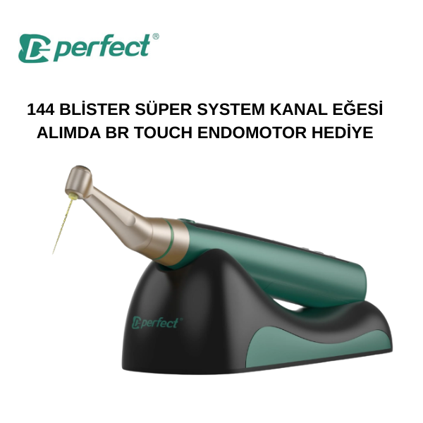 144 Blister Super System Eğe Alımına Perfect Endomotor Hediye