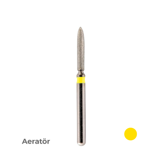 Aeratör Elmas Firezi Mum Alevi- Sarı Kuşak - 1 Adet