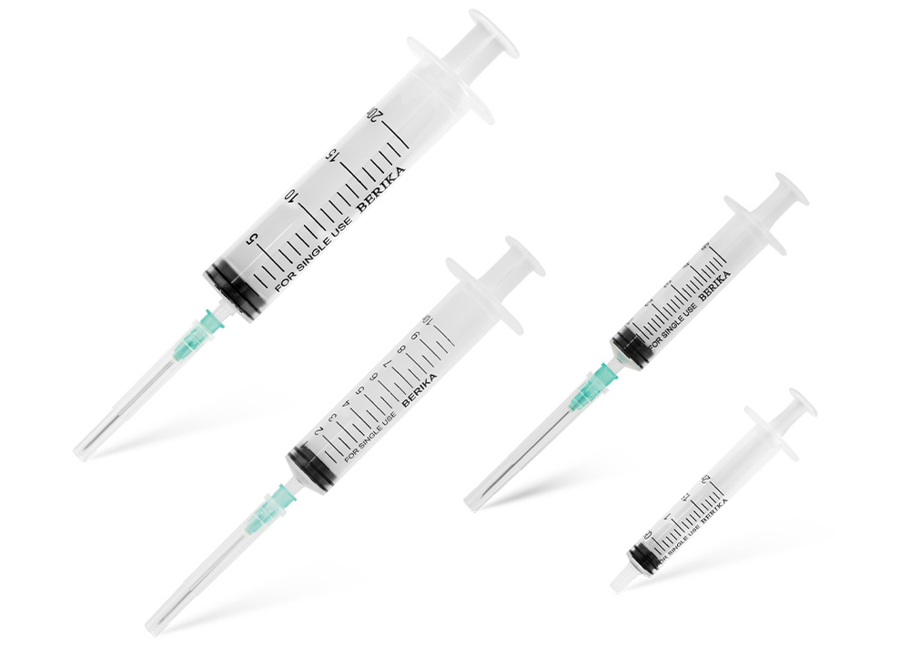 Berika Dental Enjektör 2ml (40*40 ml) Kilitsiz