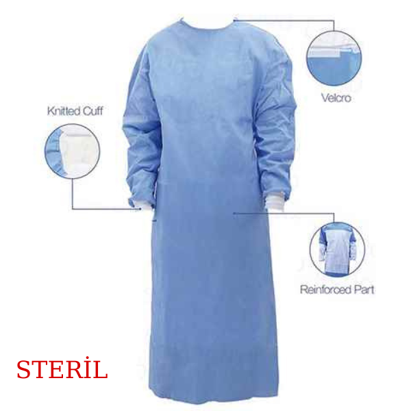 Cerrahi Steril Önlük