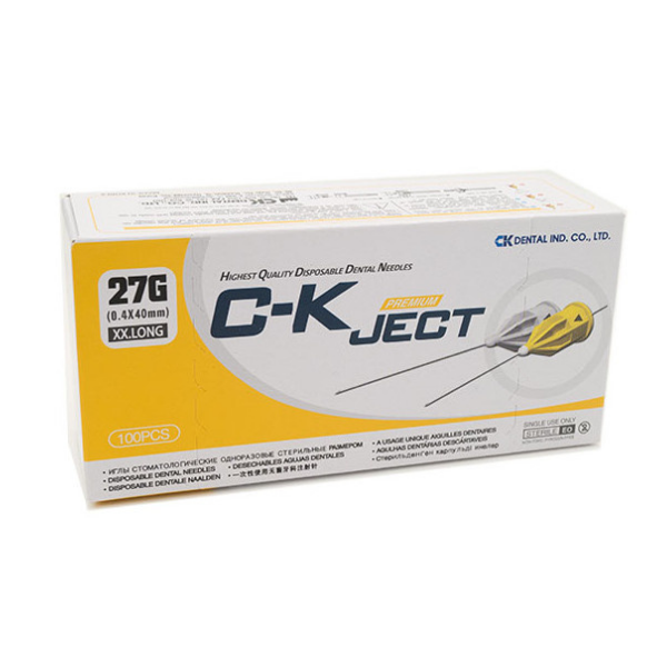 CK Ject Karpül İğnesi 27G (0.4X40mm) XX.LONG 100 lük Paket