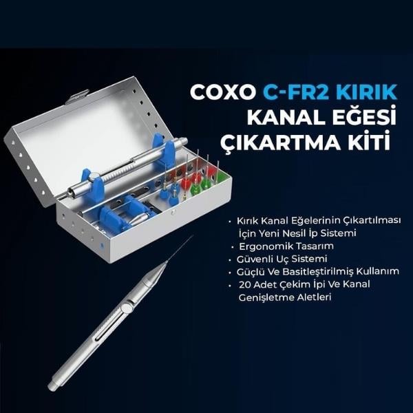Coxo C-FR2 Kırık Kanal Eğesi Çıkarma Kiti