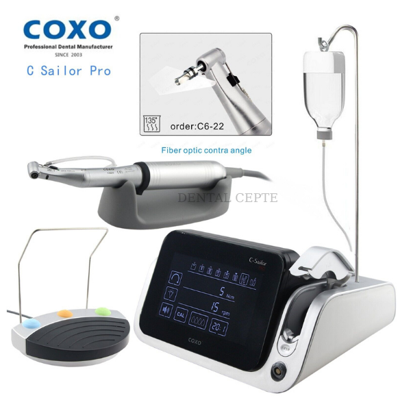 Coxo C Sailor Pro İmplant Motoru + 20.1 Anguldurva  Işıklı