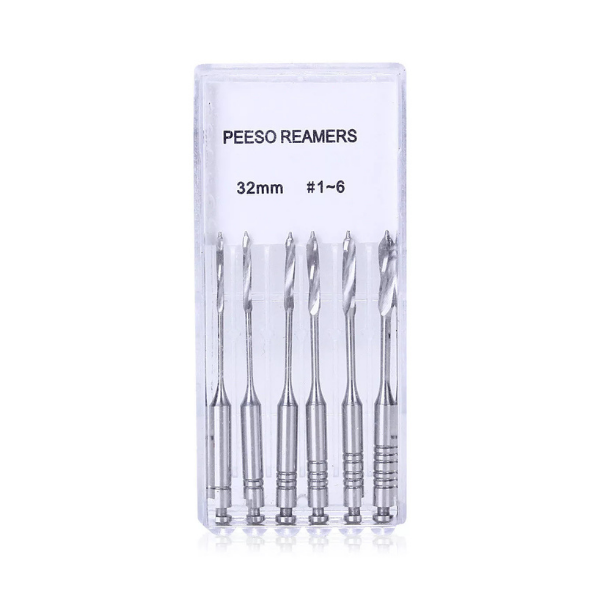 Denco Peeso Reamers Kanal Eğesi  6'lı Set