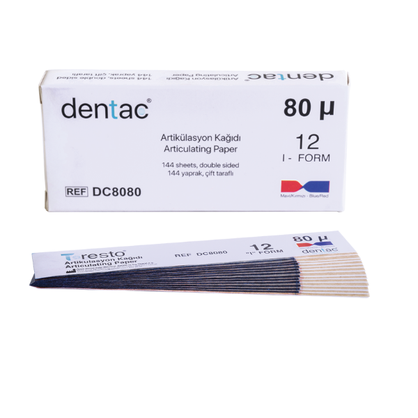 Dentac Artikülülasyon Kağıdı 1 Deste