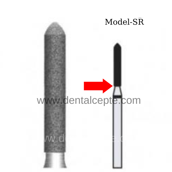 Dimei Aeratör Elmas Shoulder Frezi - Kırmızı