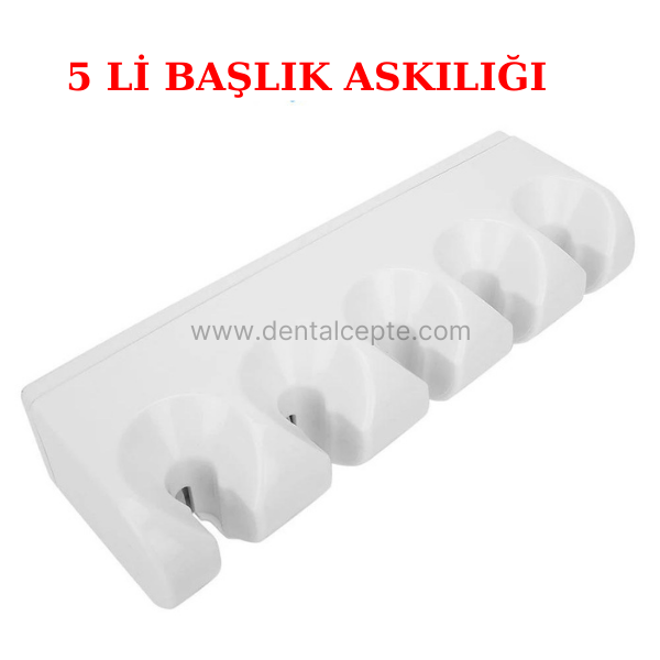 Diş Üniti Askılı tablet 5li başlık Yerleştirme Standı 