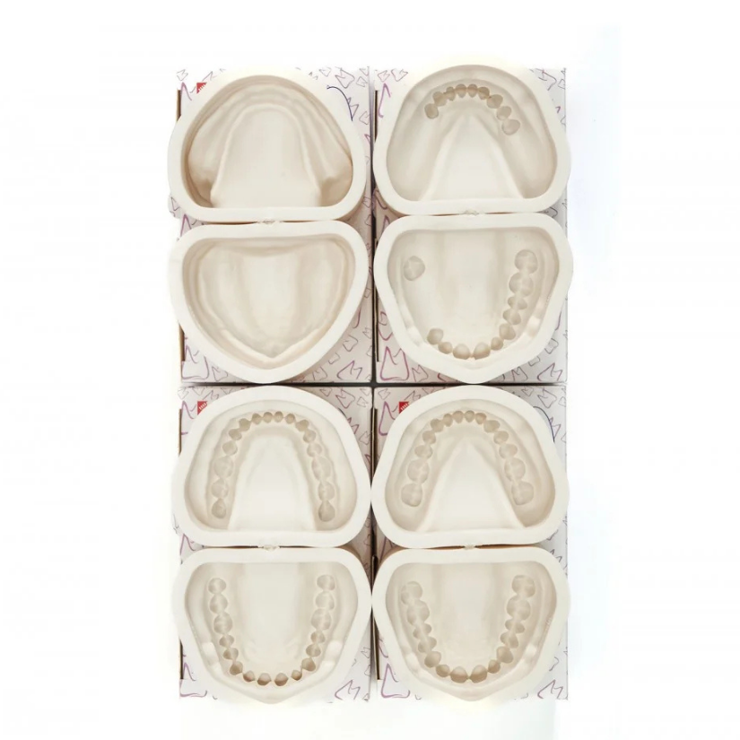 Elite Marka Dişli Matrix Silikon Kalıbı 32 lik Takım- Beyaz