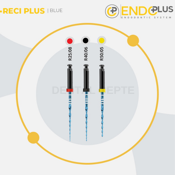Endo Plus Reci Plus Blue -Resiproc Kanal Eğesi 25 MM