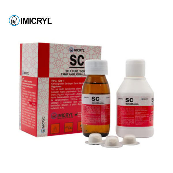 İmcryl SC  Pembe Soğuk Akrilik Takımı Öğrenci Kiti 