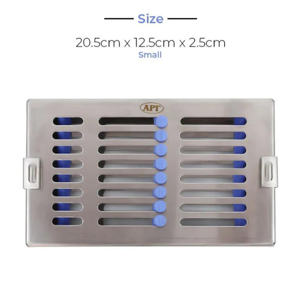Metal Sterilzasyon Kaseti 20.5 Cm*12.5Cm*2.5Cm